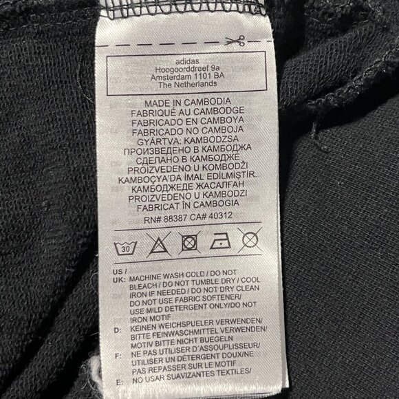Adidas Black Woman'sSportswear Winners Badge of Sport Crew Sweatshirt Size L - Picture 13 of 16